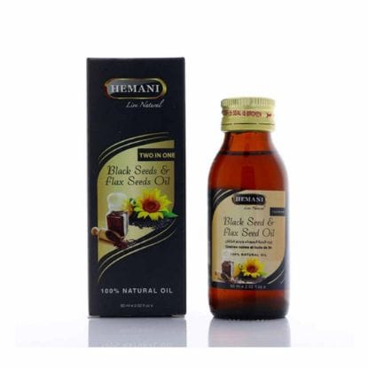 Hemani Black Seed & Flax Seed Oil