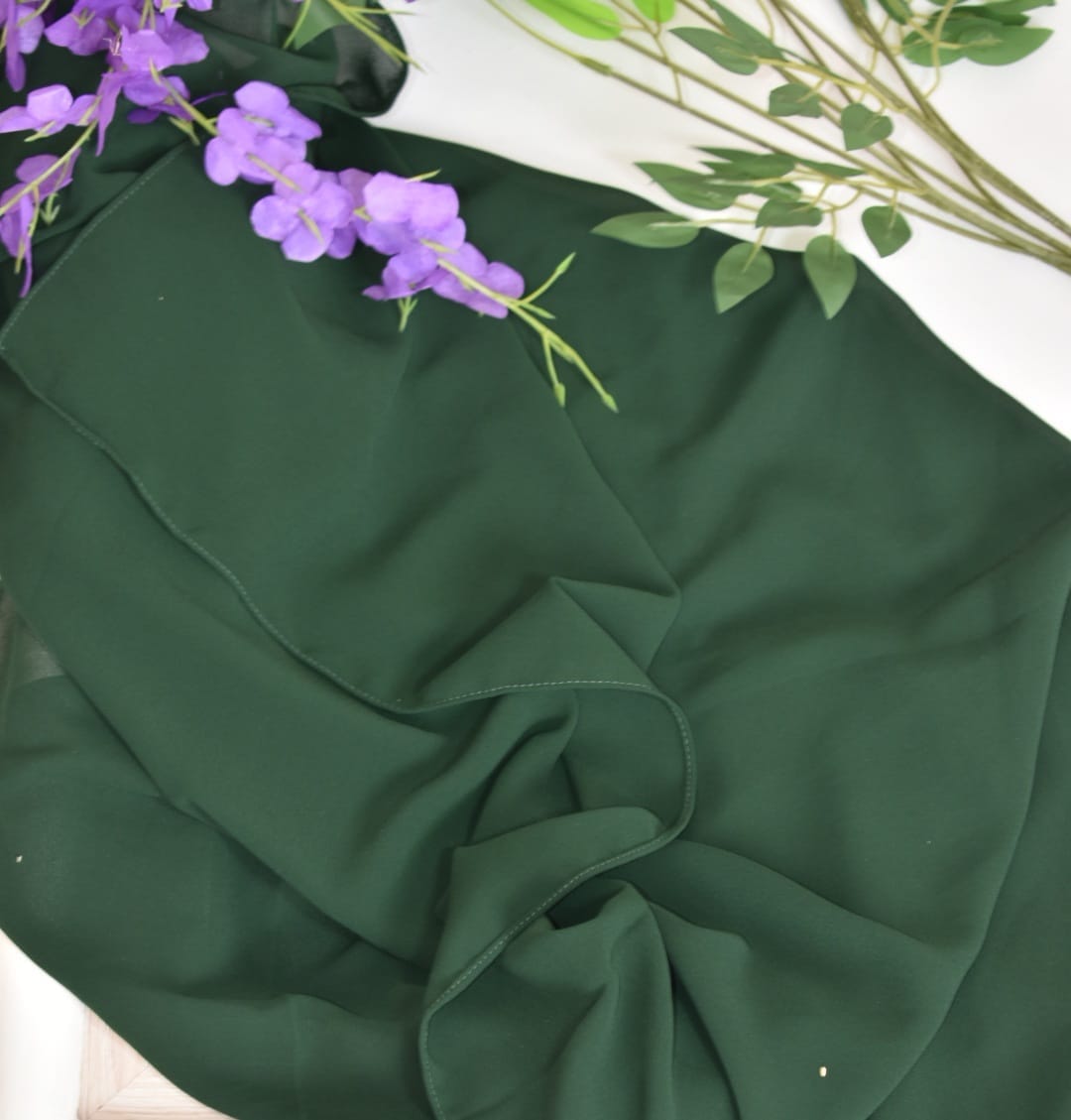 Ferrari Chiffon | Bottle Green