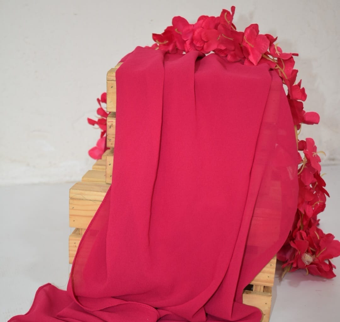 Ferrari Chiffon | Cerise Pink