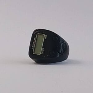 Ring Finger Counter Led - Black