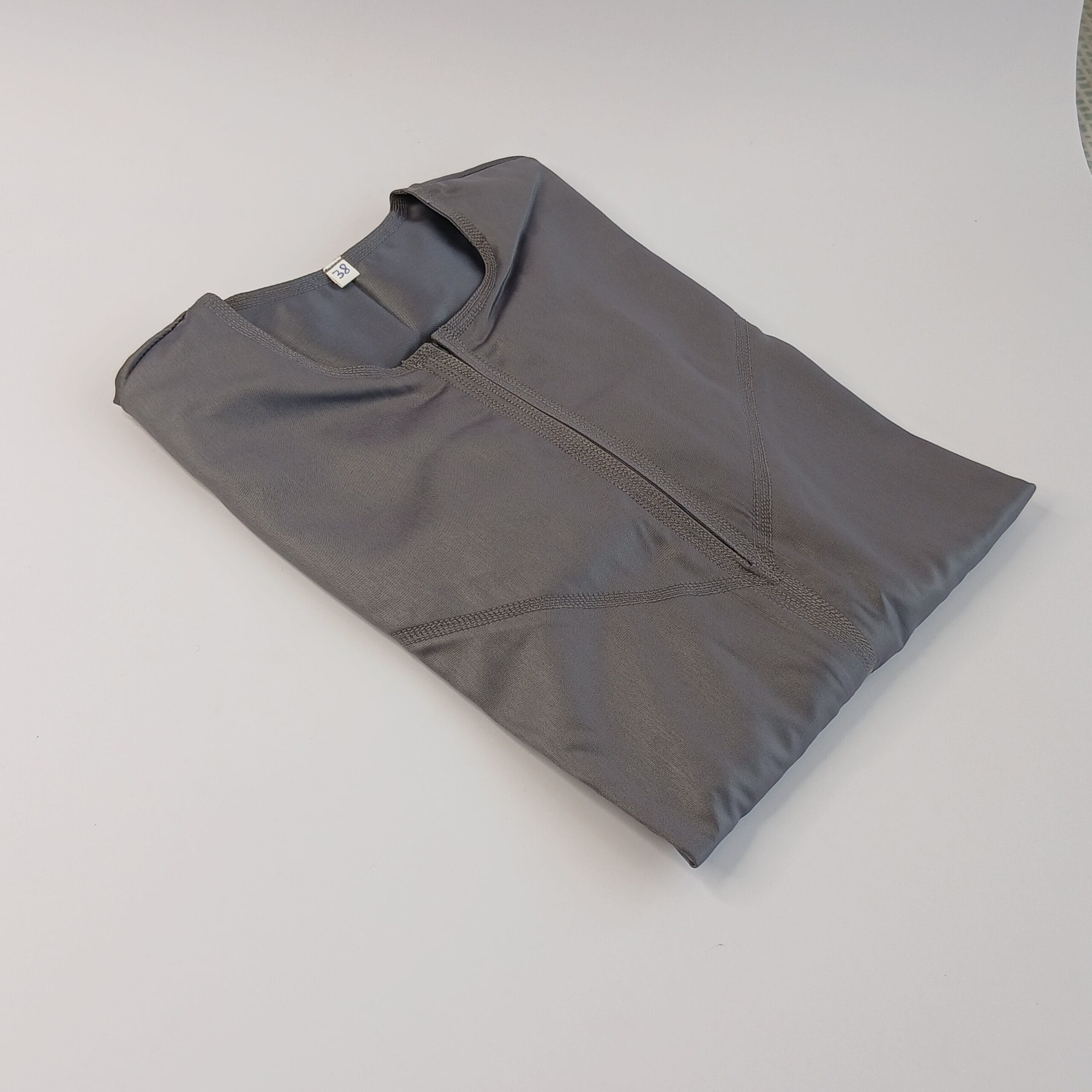 Boys Emirate Thobe Shiny - Grey