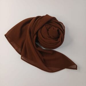 Ferrari Chiffon | Chocolate Brown