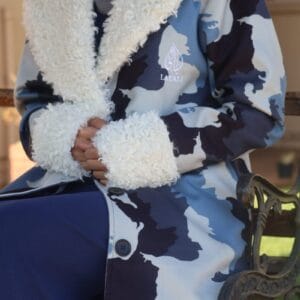Ladies Army Jacket - Blue