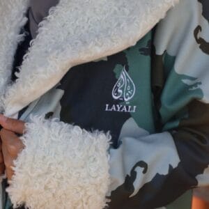Ladies Army Jacket - Green