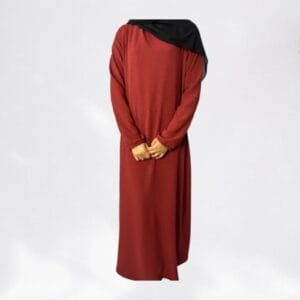 Airflow Abaya | Maroon