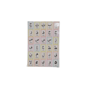 Arabic Alphabet Chart A3